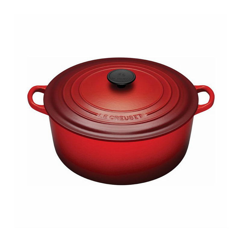 Le Creuset 7 1/4 Qt. Signature Round French Oven - Cherry