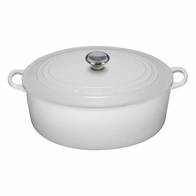 Le Creuset 9.5 qt. Signature Oval Dutch Oven - White