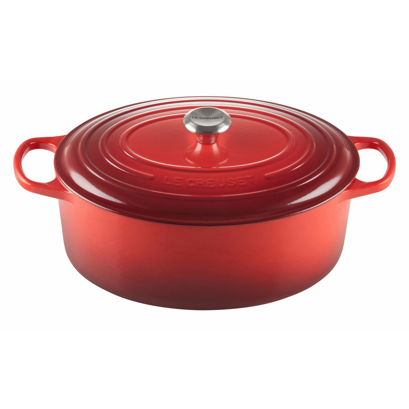 Le Creuset 9 Qt. Signature Round Dutch Oven w/Stainless Steel Knob - W –  Chef's Arsenal