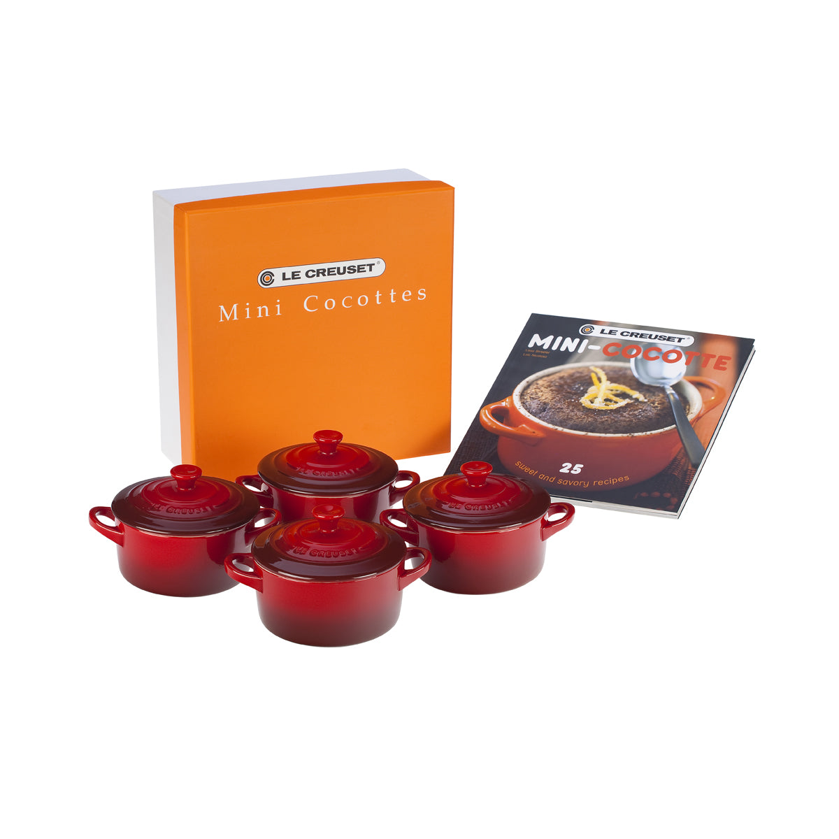 Le Creuset 16 Piece Cookware Set (Cerise)