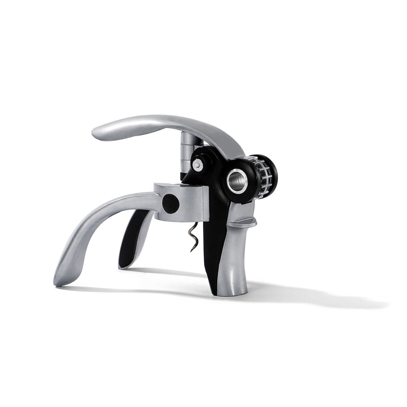 Peugeot Baltaz Lever Corkscrew and Foil Cutter - Black - 14cm/5.5"