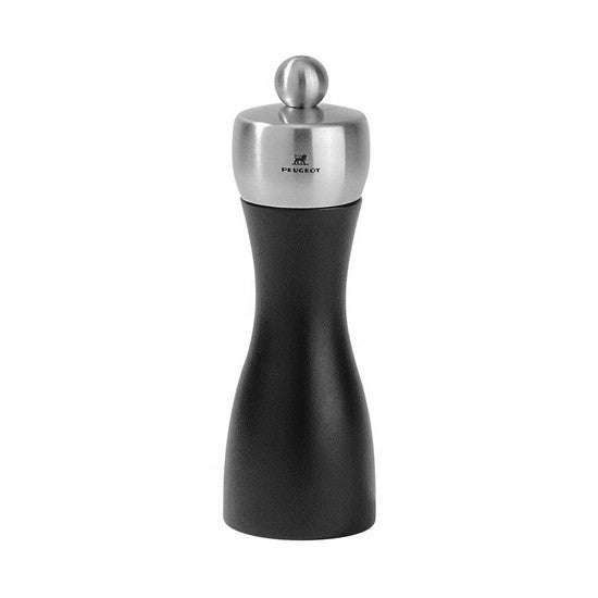 Peugeot Fidji Black Matte Pepper Mill 15.5cm/6"