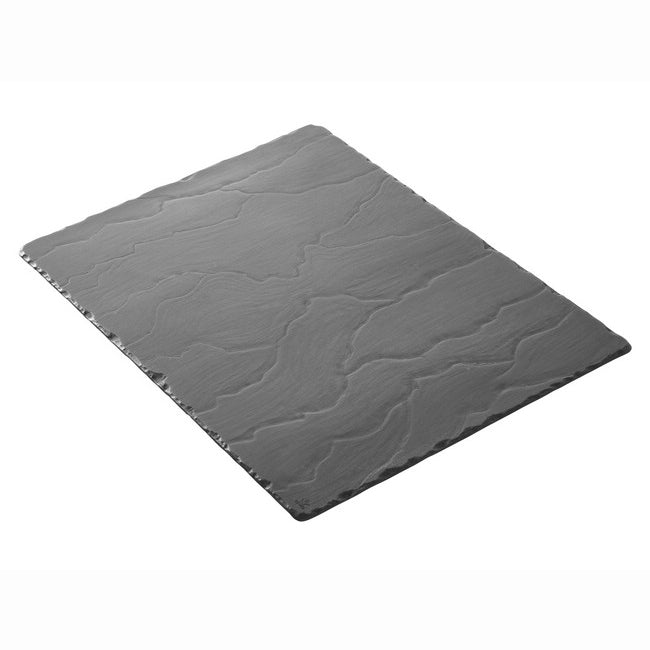 Revol Basalt Large Rectangular Tray - 15.75" x 11.75" x 0.25" - Slate