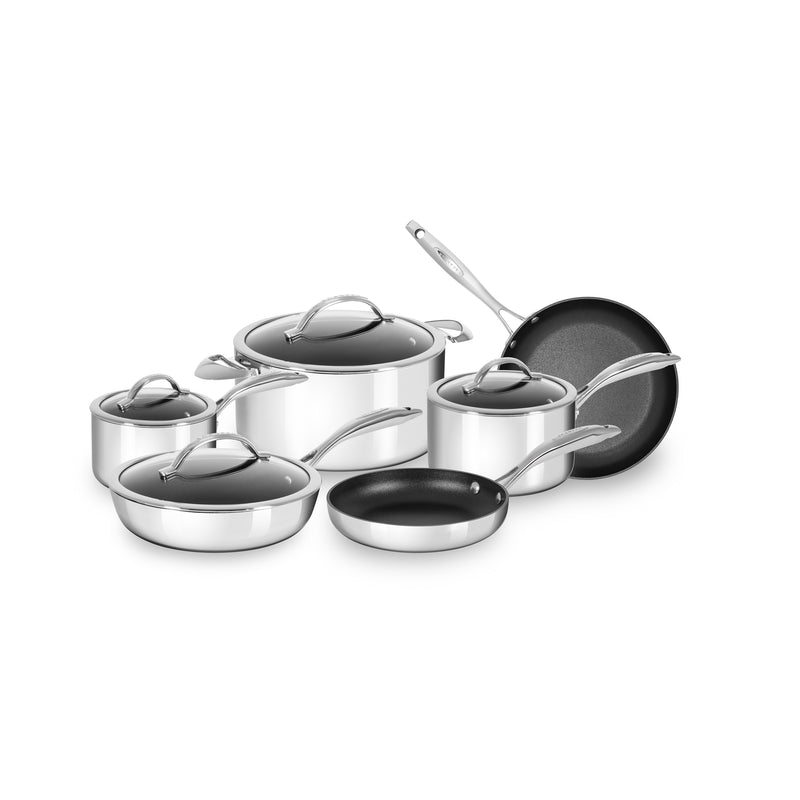 Cristel Strate Removable Handle - 7-Pc Stainless Steel Cookware Set –  Chef's Arsenal