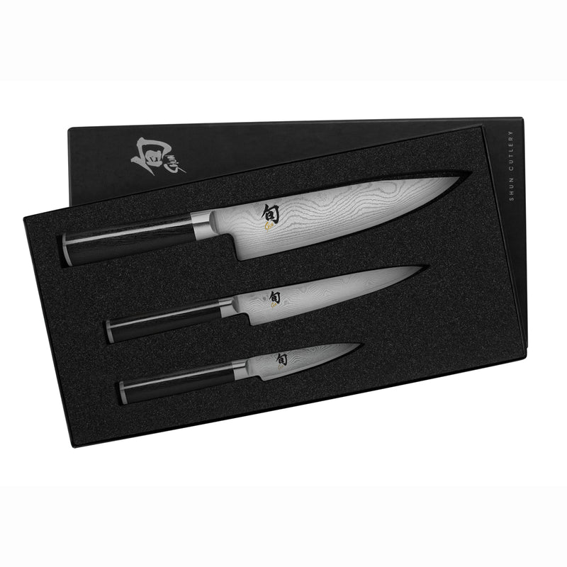 Shun Classic 3 Pc Starter Knife Boxed Set
