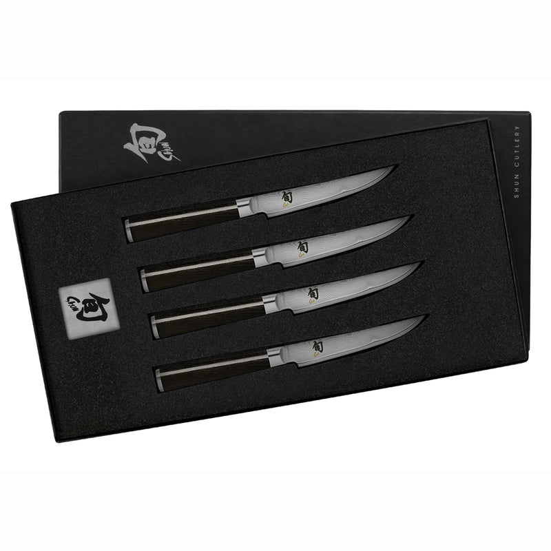 Shun Classic 4 Pc Steak Knife Boxed Set