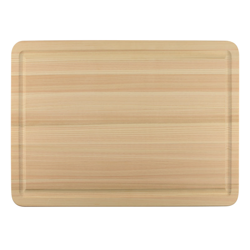 Shun Hinoki Cutting Board w/Juice Groove - Large - 20" x 14" x 1"