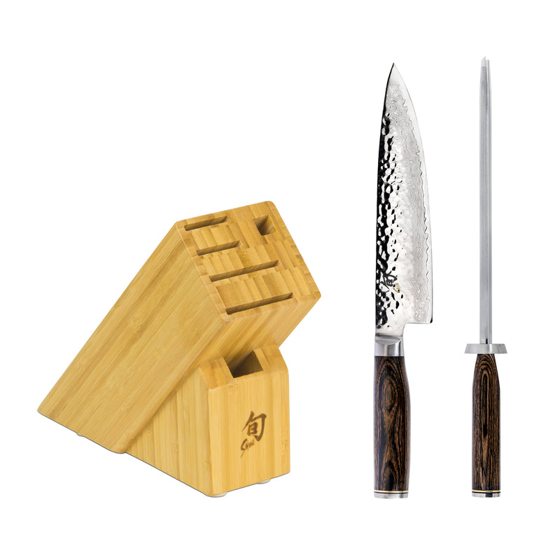 Shun Premier 3 Pc Build-a-Block Knife Set