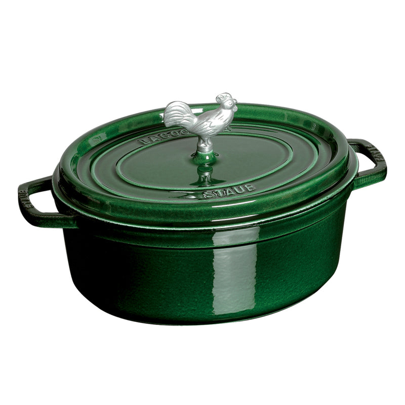 Staub Coq au Vin Cocotte - 5.75Qt - Basil