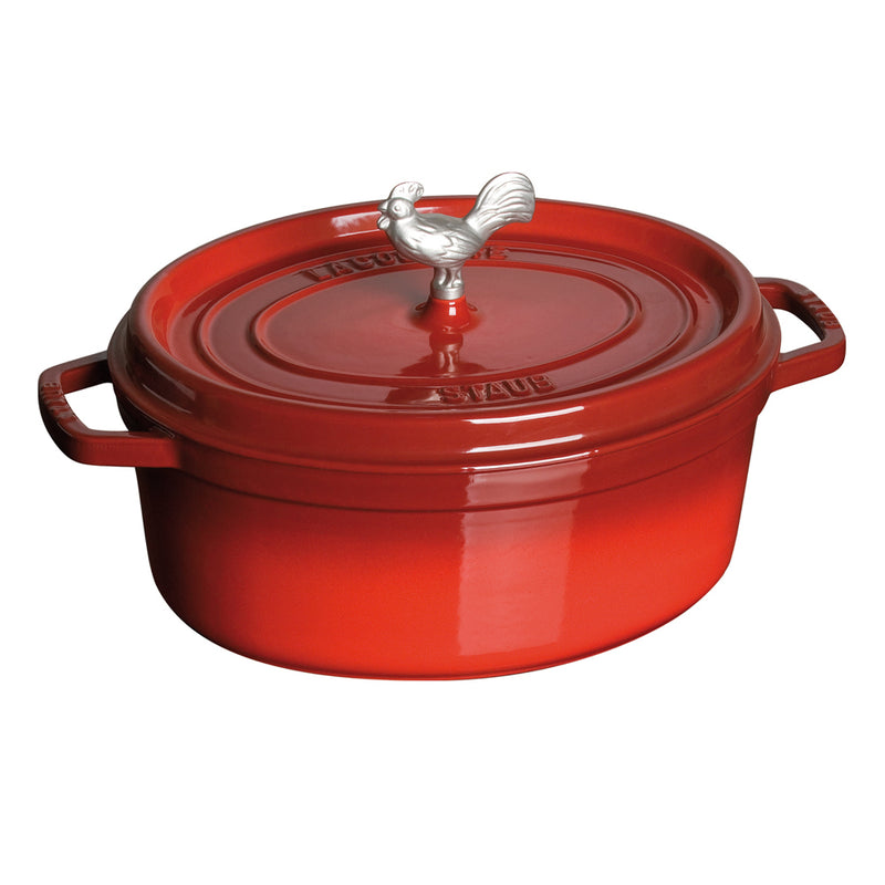 Staub Coq au Vin Cocotte - 5.75Qt - Cherry