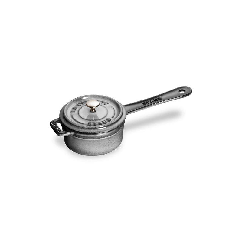 Staub Mini Sauce Pan - 0.25Qt - Graphite Grey
