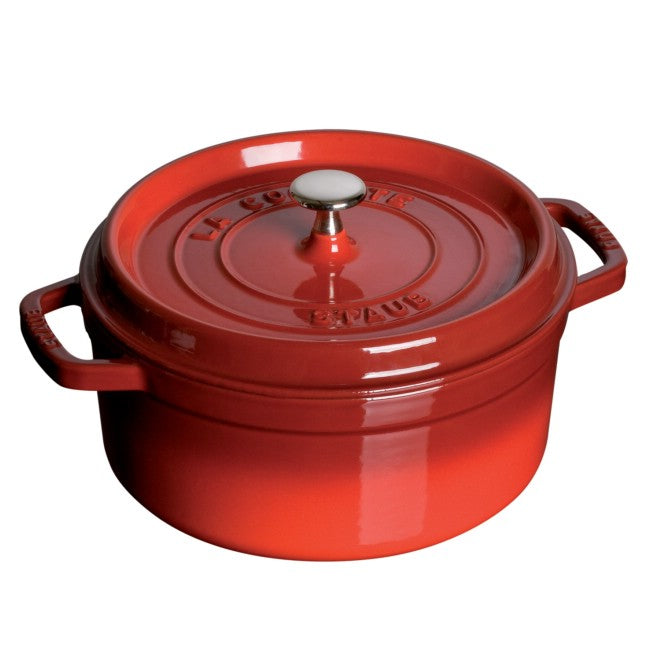 Staub Round Cocotte - 2.75Qt - Cherry