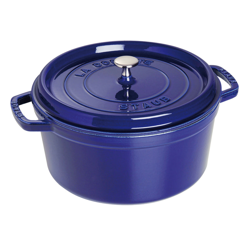 Staub Round Cocotte - 5.5Qt - Dark Blue