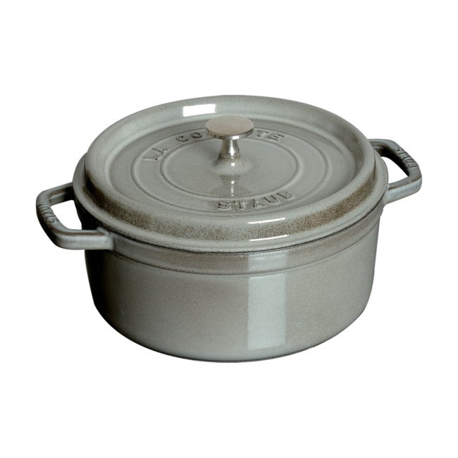 Staub Round Cocotte - 2.75Qt - Graphite Grey