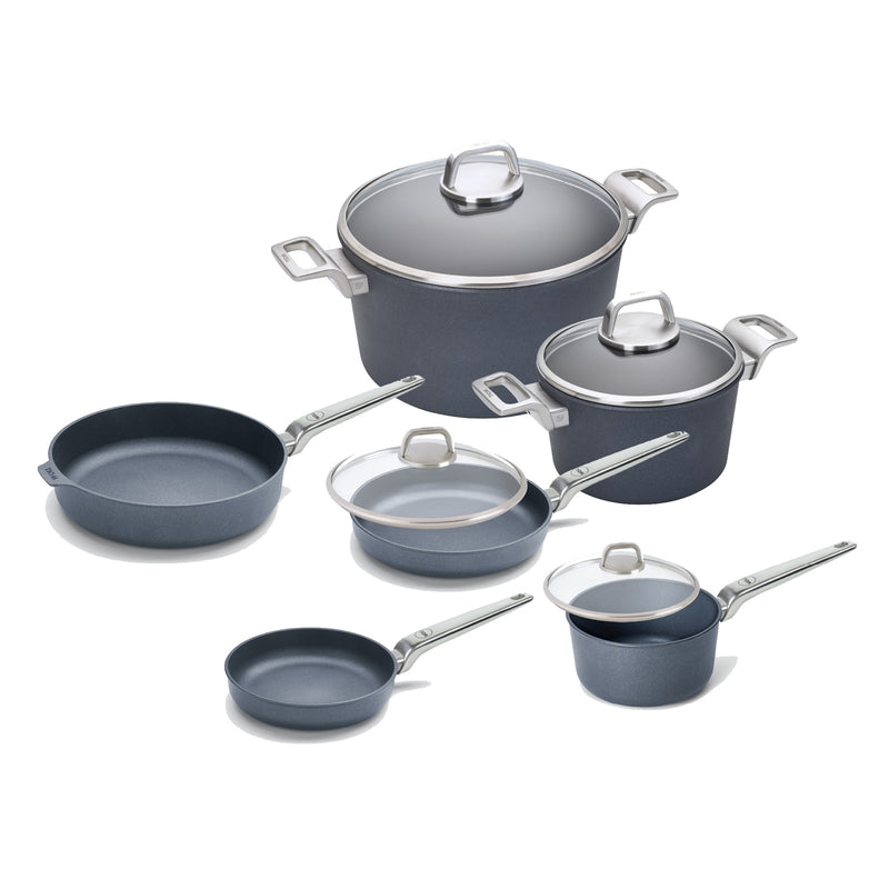 Cristel Strate Removable Handle - 7-Pc Stainless Steel Cookware Set –  Chef's Arsenal