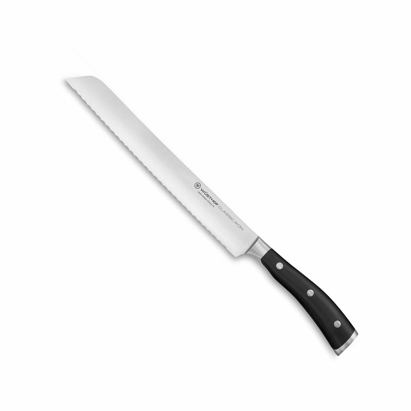 Wusthof Classic Ikon - 9" Double Serrated Bread Knife