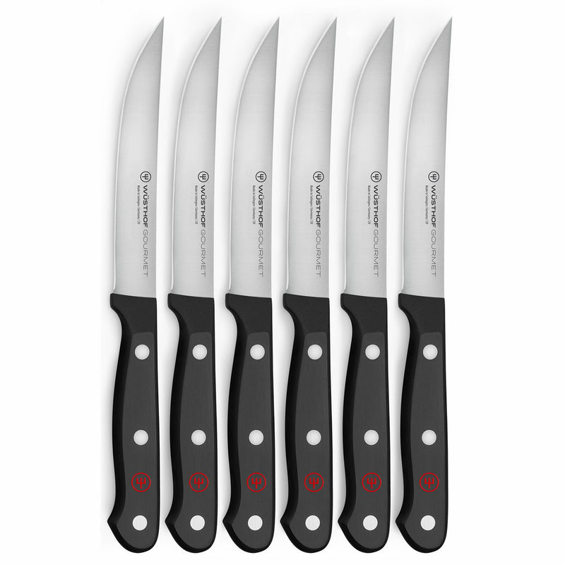 Wusthof Gourmet - 6 Pc. Steak Knife Set- Personalized Engraving Available